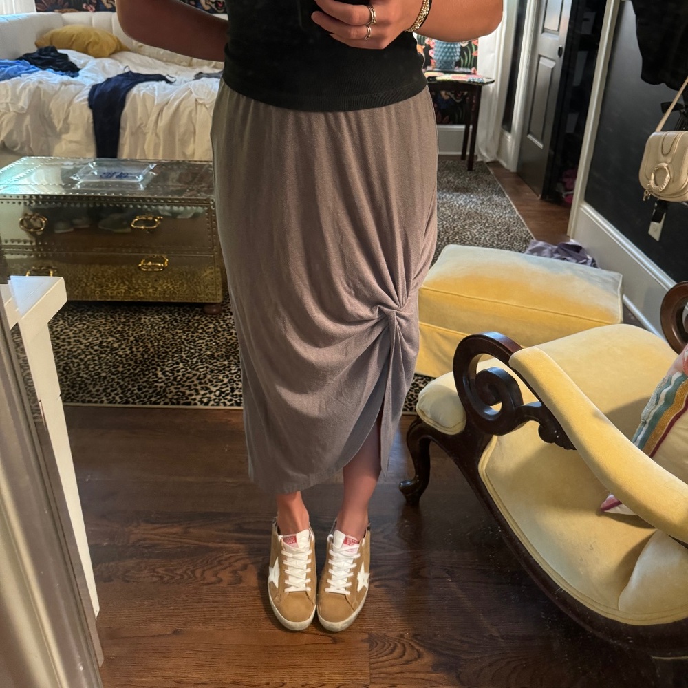 Casual Midi Skirt